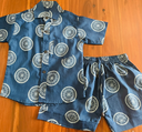 Navy Blue Mandala Pure Cotton Co ord Set